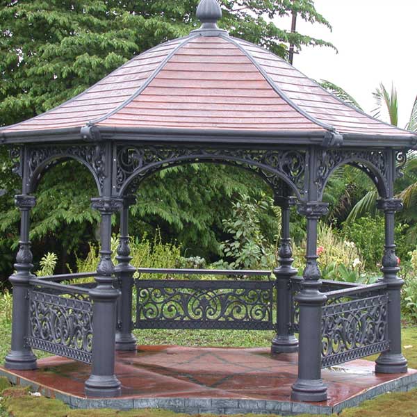 Premium FRP Cabana & Gazebo – The Victoria Majestic Crown Pergola for Luxury Outdoor Spaces