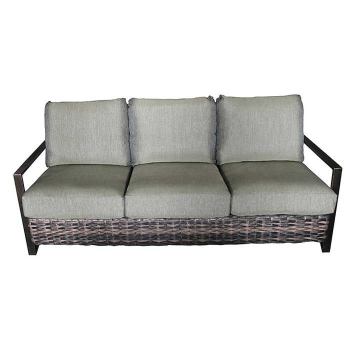 Sea Grass & Wicker Sofa Set - Sea Gull