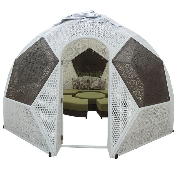 Outdoor Wicker Cabana & Gazebo - The Arka Vista Gazebo