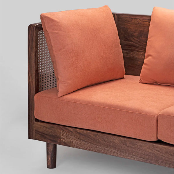 Wooden Cane & Rattan Furniture - Sofa Set - Tangent
