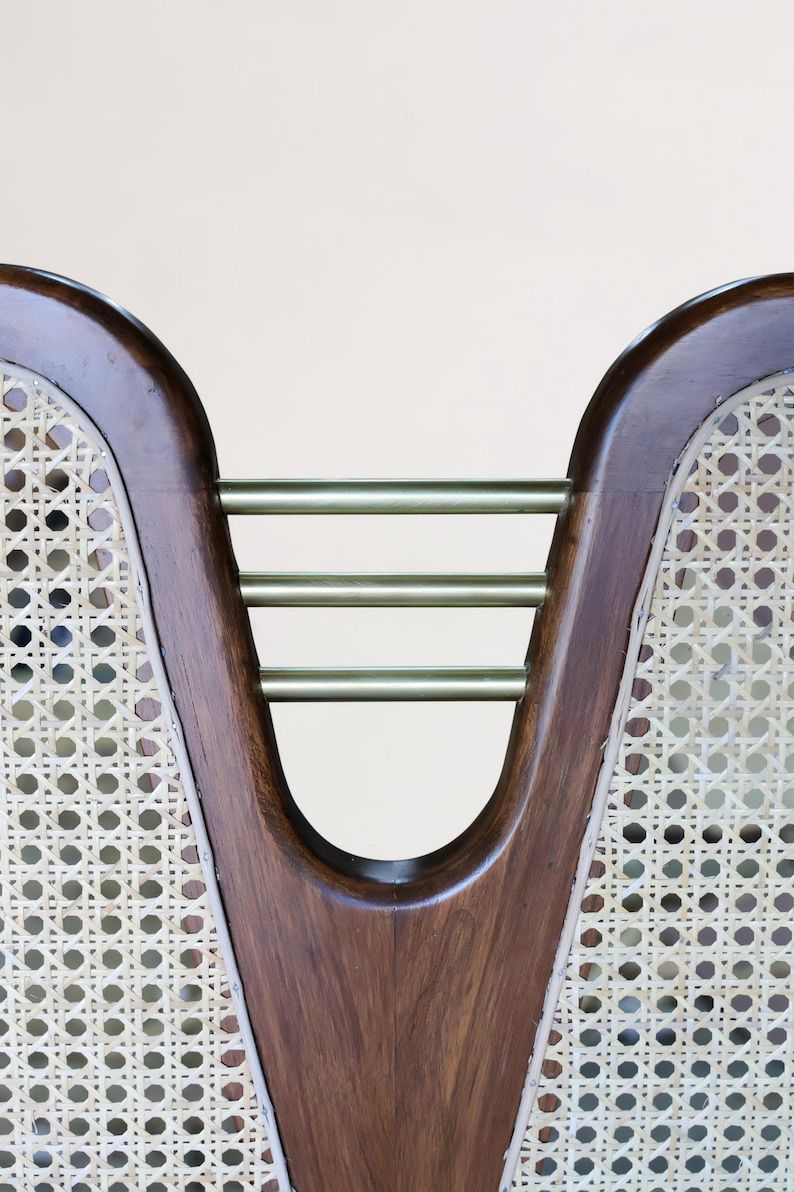 Wooden Cane & Rattan Swing - VeraTop