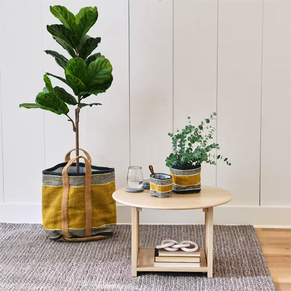 Wooden Cane Rattan Coffee Table - NaturWeave2