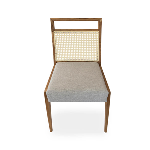 Wooden Cane & Rattan Dining Chair - Conviviality