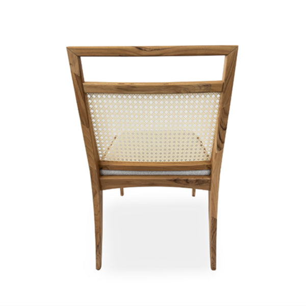 Wooden Cane & Rattan Dining Chair - Conviviality