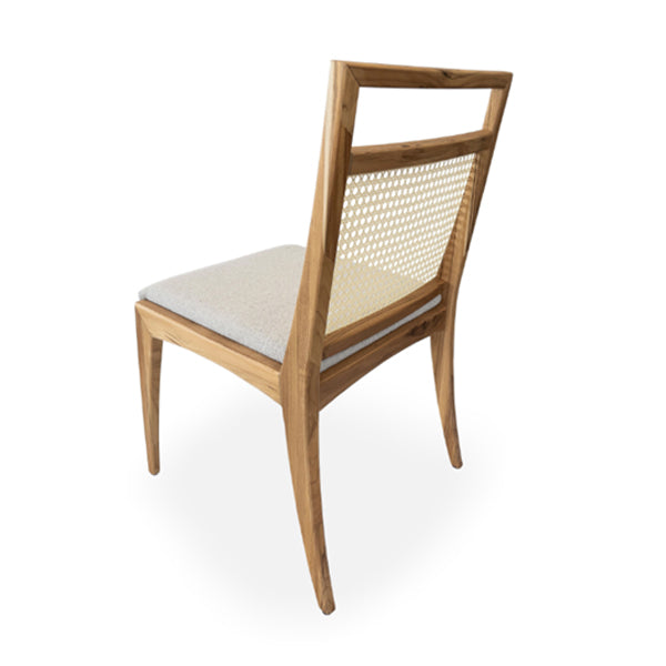 Wooden Cane & Rattan Dining Chair - Conviviality