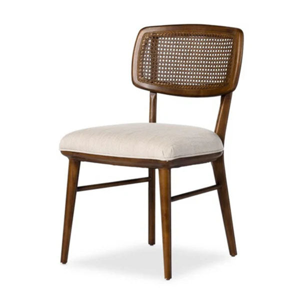 Wooden Cane & Rattan Dining Chair - RegalRest