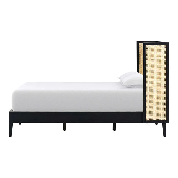 Wooden Cane & Rattan Furniture - Bed - Hilarity