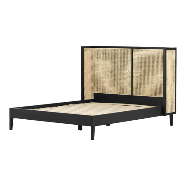 Wooden Cane & Rattan Furniture - Bed - Hilarity
