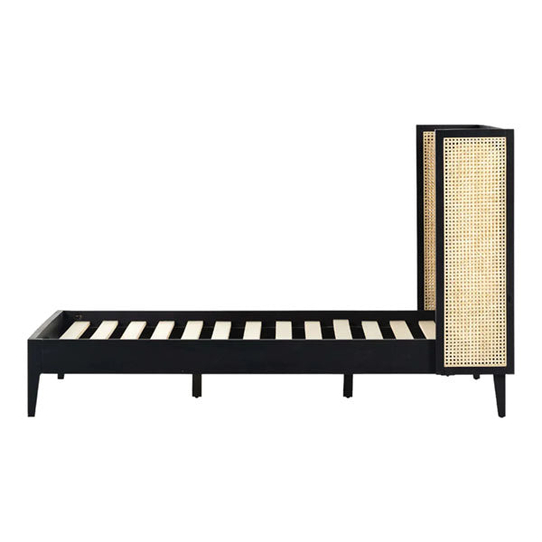 Wooden Cane & Rattan Furniture - Bed - Hilarity