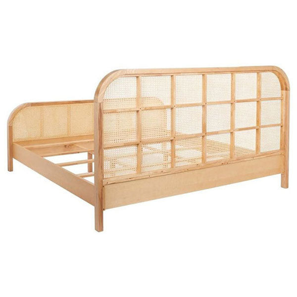 Wooden Cane & Rattan Furniture - Bed - Inflatable Throne