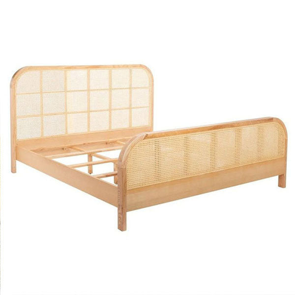 Wooden Cane & Rattan Furniture - Bed - Inflatable Throne