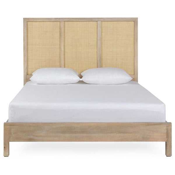 Wooden Cane & Rattan Furniture - Bed - Serenity