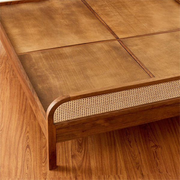Wooden Cane & Rattan Furniture - Bed - SleepyRest