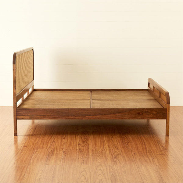 Wooden Cane & Rattan Furniture - Bed - SleepyRest