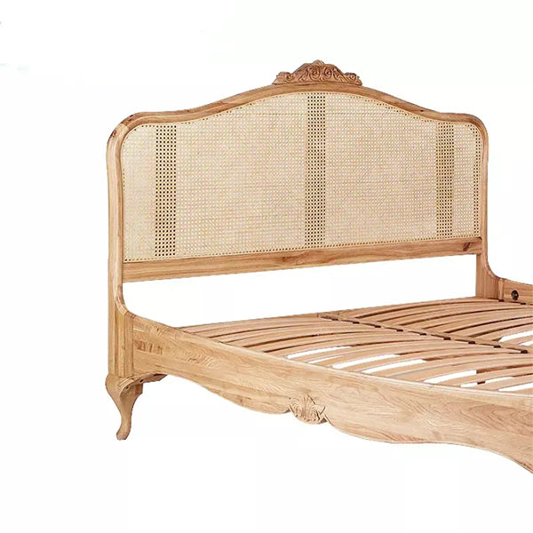 Wooden Cane & Rattan Furniture - Bed - Valentino