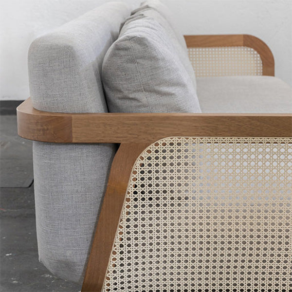 Wooden Cane & Rattan Furniture - Sofa Set - Regal