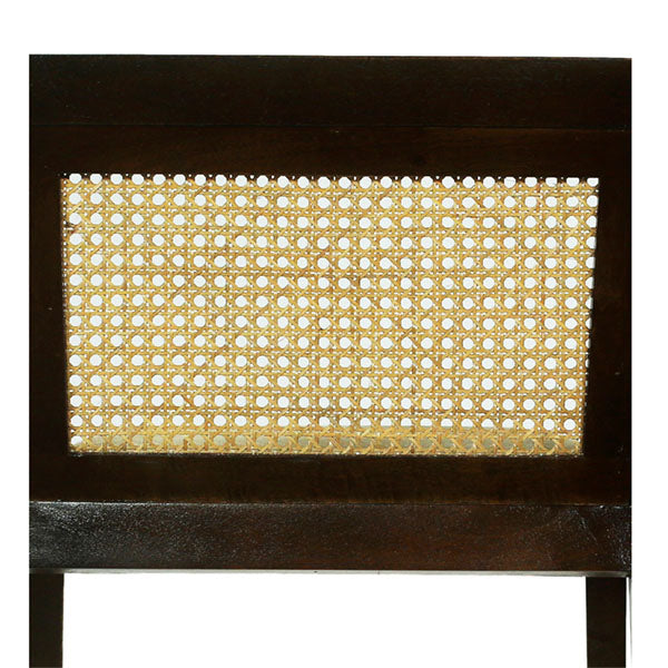 Wooden Rattan Cane Chair - Nexon