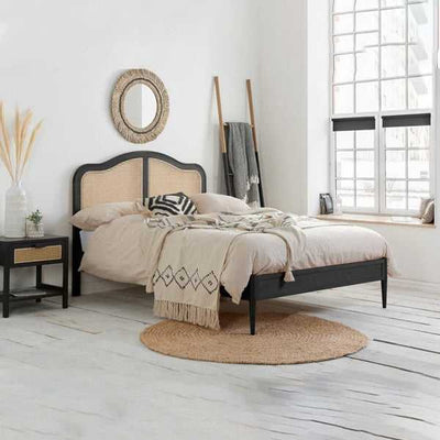 Cane Rattan Bed