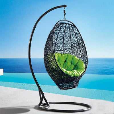 Outdoor Wicker Swing