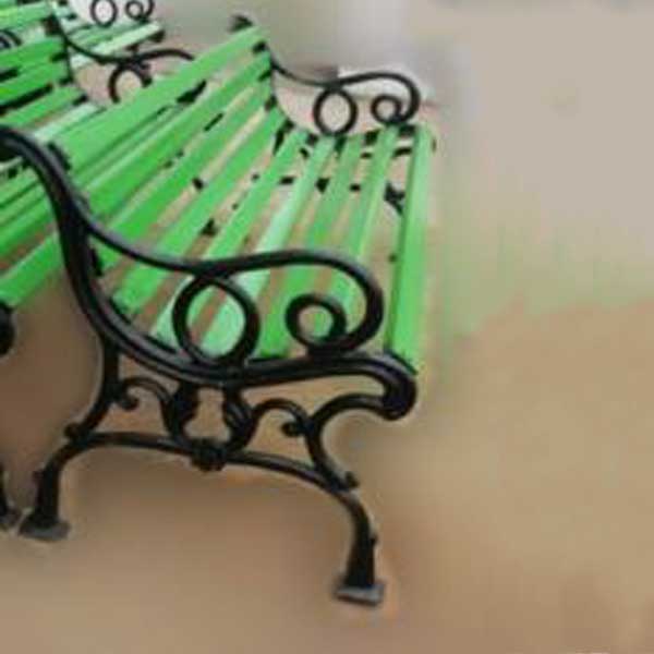 Cast Alluminum Outdoor Furniture - Garden Bench - Pad