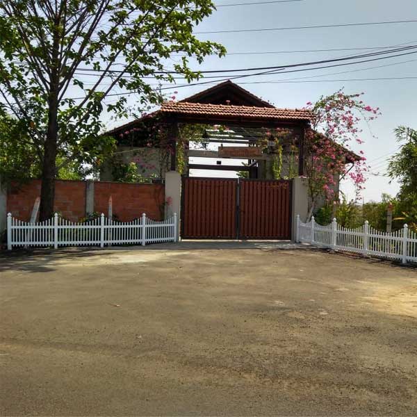 FRP Picket Fence Fibre Glass Garden Fencing - SUPER