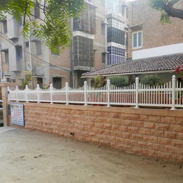 FRP Picket Fence Fibre Glass Garden Fencing - SUPER