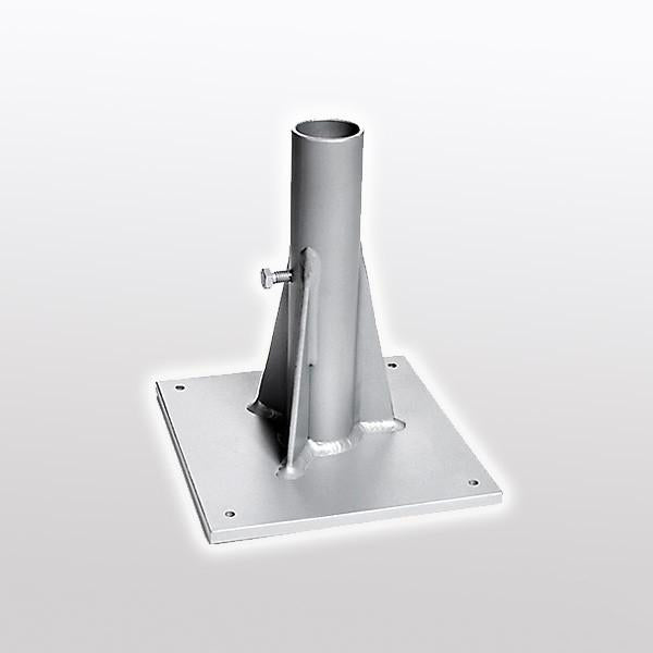 deck mount patio umbrella base Outdoor Fixture - Umbrella Base - Iron