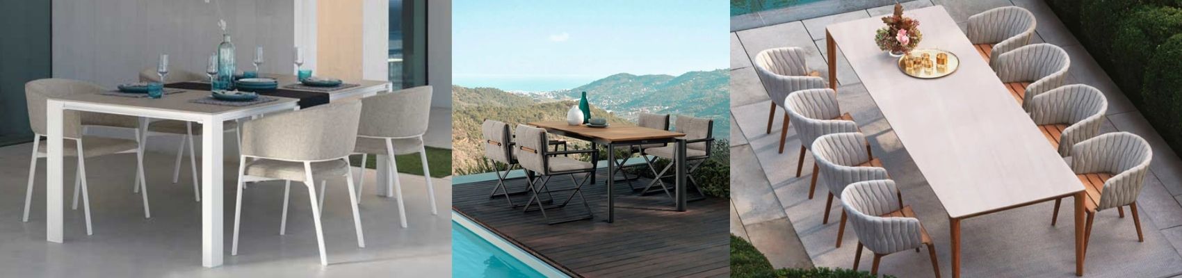 Fully Upholstered Outdoor Dining Set