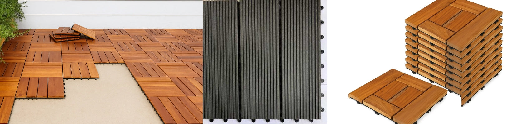 Patio Decking & Deck Tiles 