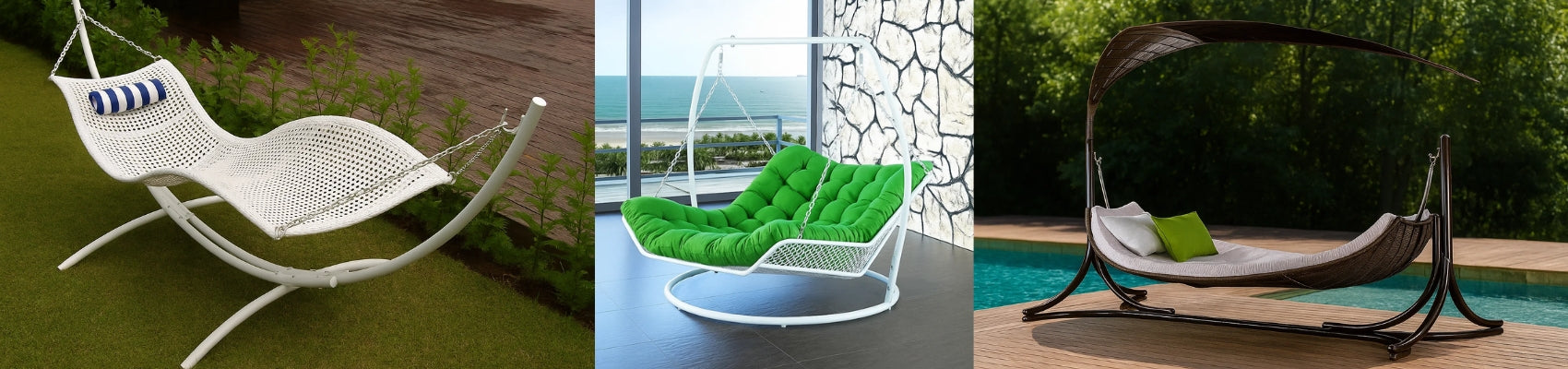 Outdoor Wicker Hammock