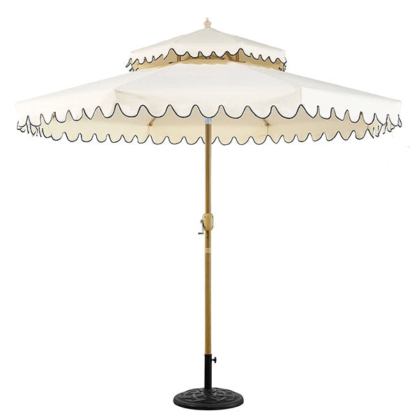 Garden Umbrella - Sun Shade - Patio Parasol - Umbrella - Thai Temple Parasol Two Tier