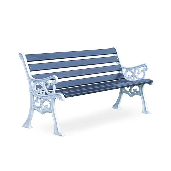 कास्ट एल्युमिनियम आउटडोर फर्नीचर - गार्डन बेंच - बैंको