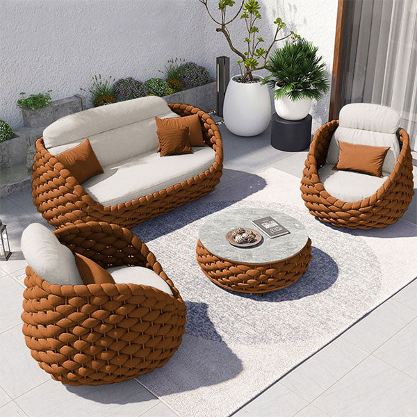 Outdoor Furniture Braided, Rope & Cord, Sofa - Textline