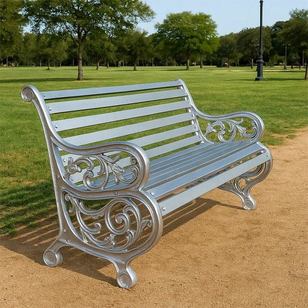 Cast Alluminum / Iron Outdoor Furniture -Garden Bench - Hungarian