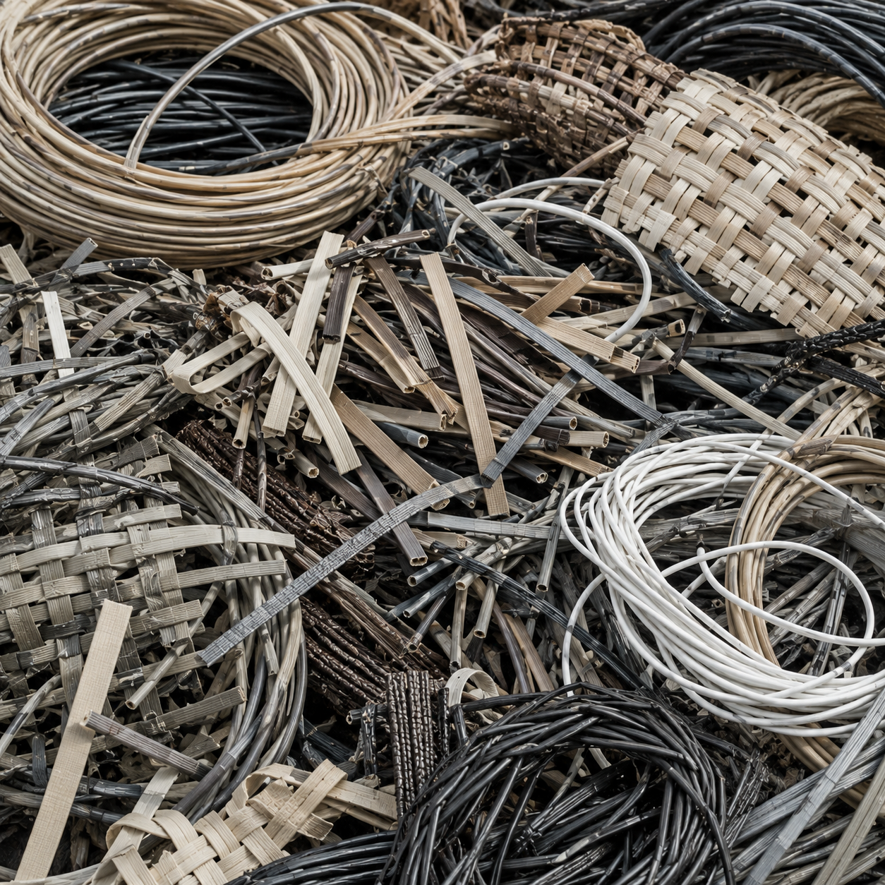 HDPE WICKER Scrap – Offcuts | LUXOX RE:CYCLE™