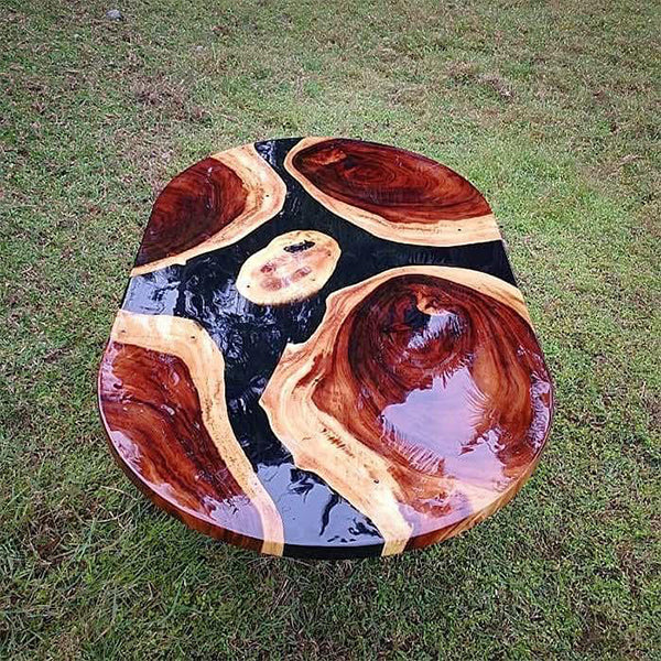 Epoxy Resin Furniture - Coffee Table - Oval