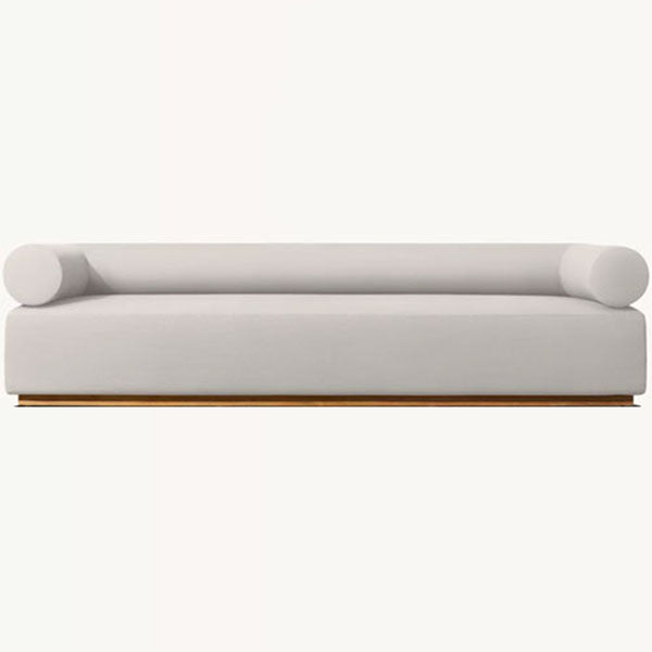 Fabric Upholstered Outdoor Furniture - Sofa Set - Wooden Sapphire