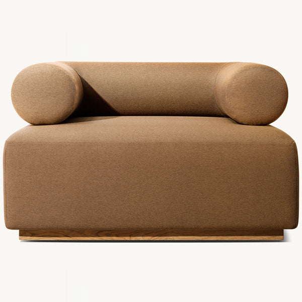 Fabric Upholstered Outdoor Furniture - Sofa Set - Wooden Sapphire