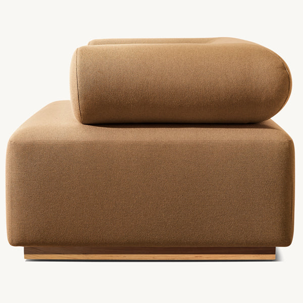 Fabric Upholstered Outdoor Furniture - Sofa Set - Wooden Sapphire