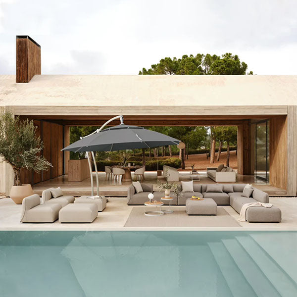 Garden Umbrella - Patio Parasol -Outdoor Furniture -  Sun Shade - Rain Shade- AeroShade Umbrella