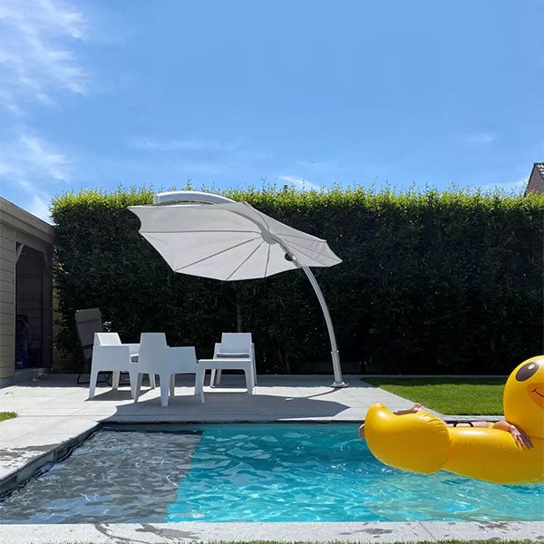 Garden Umbrella - Patio Parasol -Outdoor Furniture -  Sun Shade - Rain Shade- LuminArc Umbrella