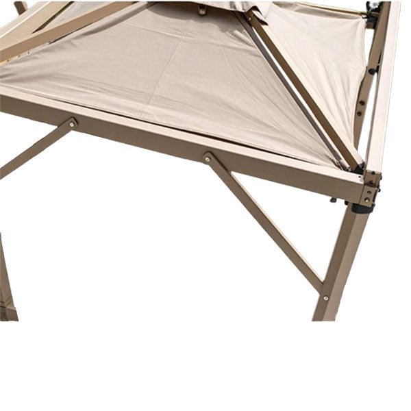 Garden Umbrella - Retractable Pergolas - Stable Patio Parasol - Square Umbrella - Gazebo Cum Umbrella - Oasis Firm