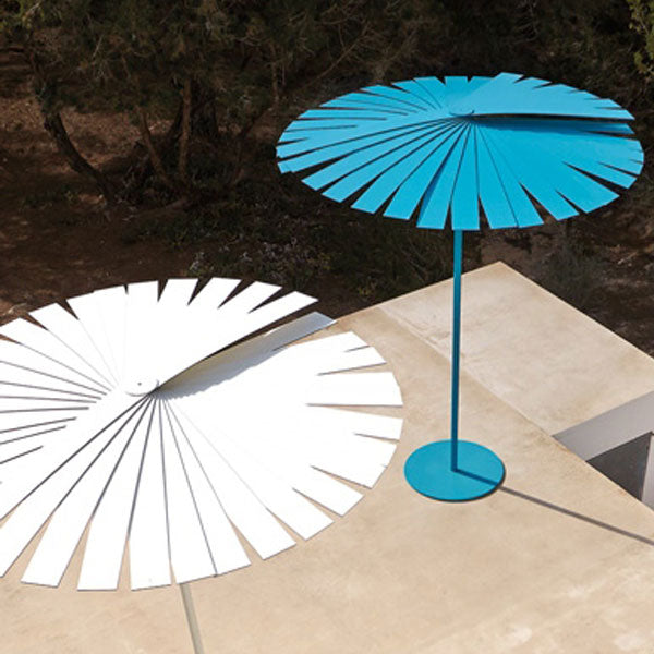 Garden Umbrella - Sun Shade - Patio Parasol - Round Sun Shade - Slised Strips - Round Umbrella - Prism Slice Umbrella