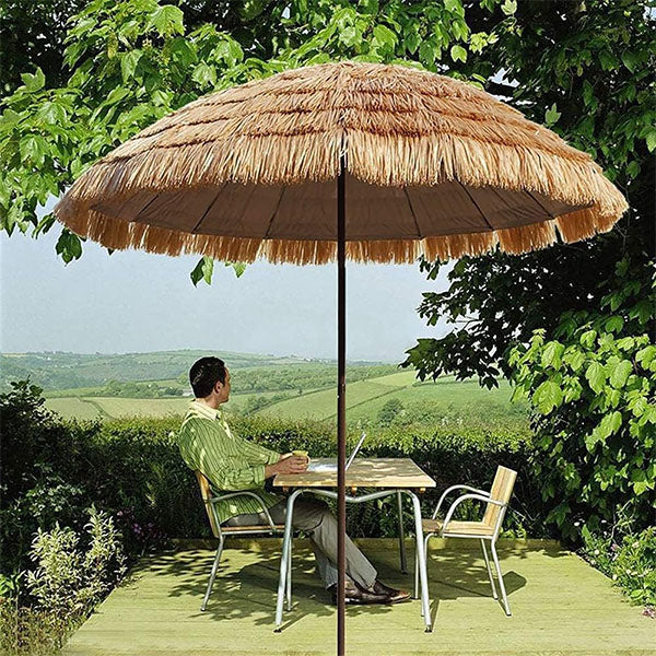 Garden Umbrella - Sun Shade - Patio Parasol - Umbrella - Bali Thatch Umbrella