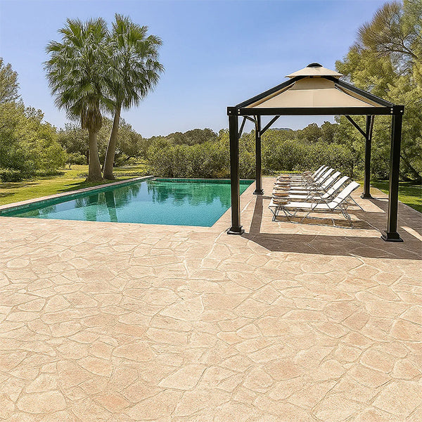 Garden Umbrella - Retractable Pergolas - Stable Patio Parasol - Square Umbrella - Gazebo Cum Umbrella - Oasis Firm