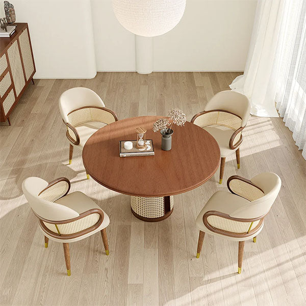 Indoor Upholstered Dining Set - Lumina