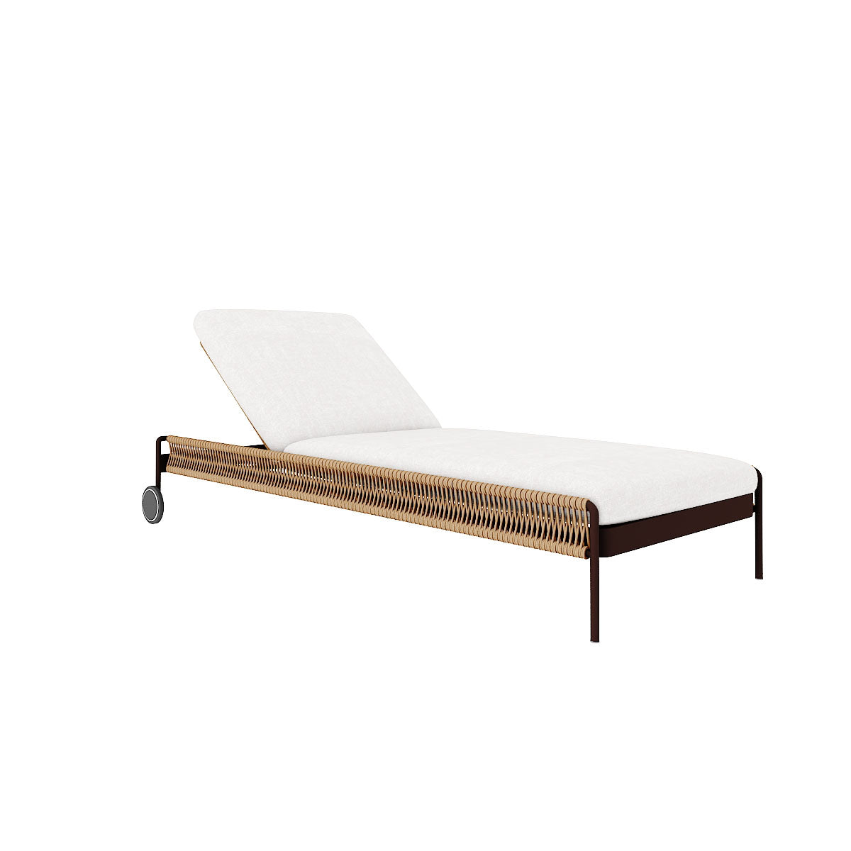 Outdoor Braided, Rope & Cord Sunlounger - Pristine Prime