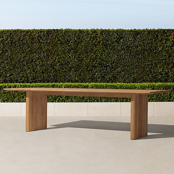 Outdoor Furniture Wood - Dining Set - Oak -  Ready Stock Sale