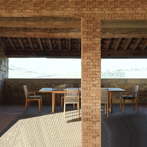 Outdoor Braided & Rope Dining Set - Bohera