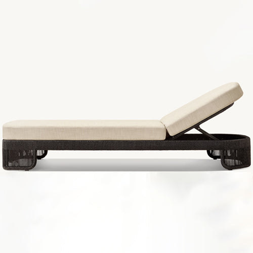 Outdoor Braided & Rope Sunlounger - Euphoria 03